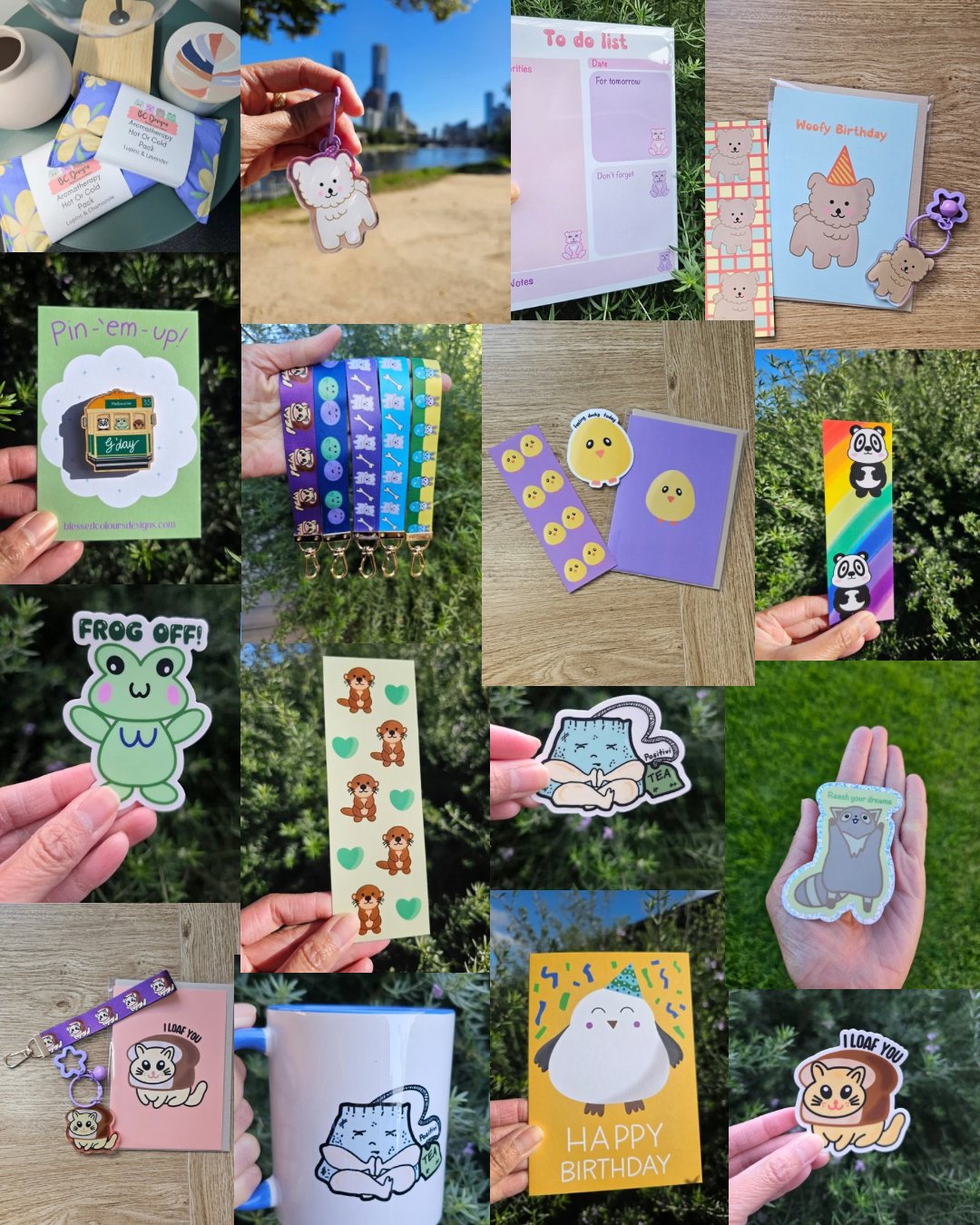 Keychains and wrist lanyards