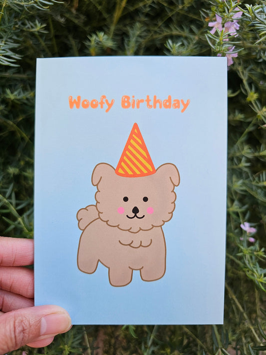 Woofy card