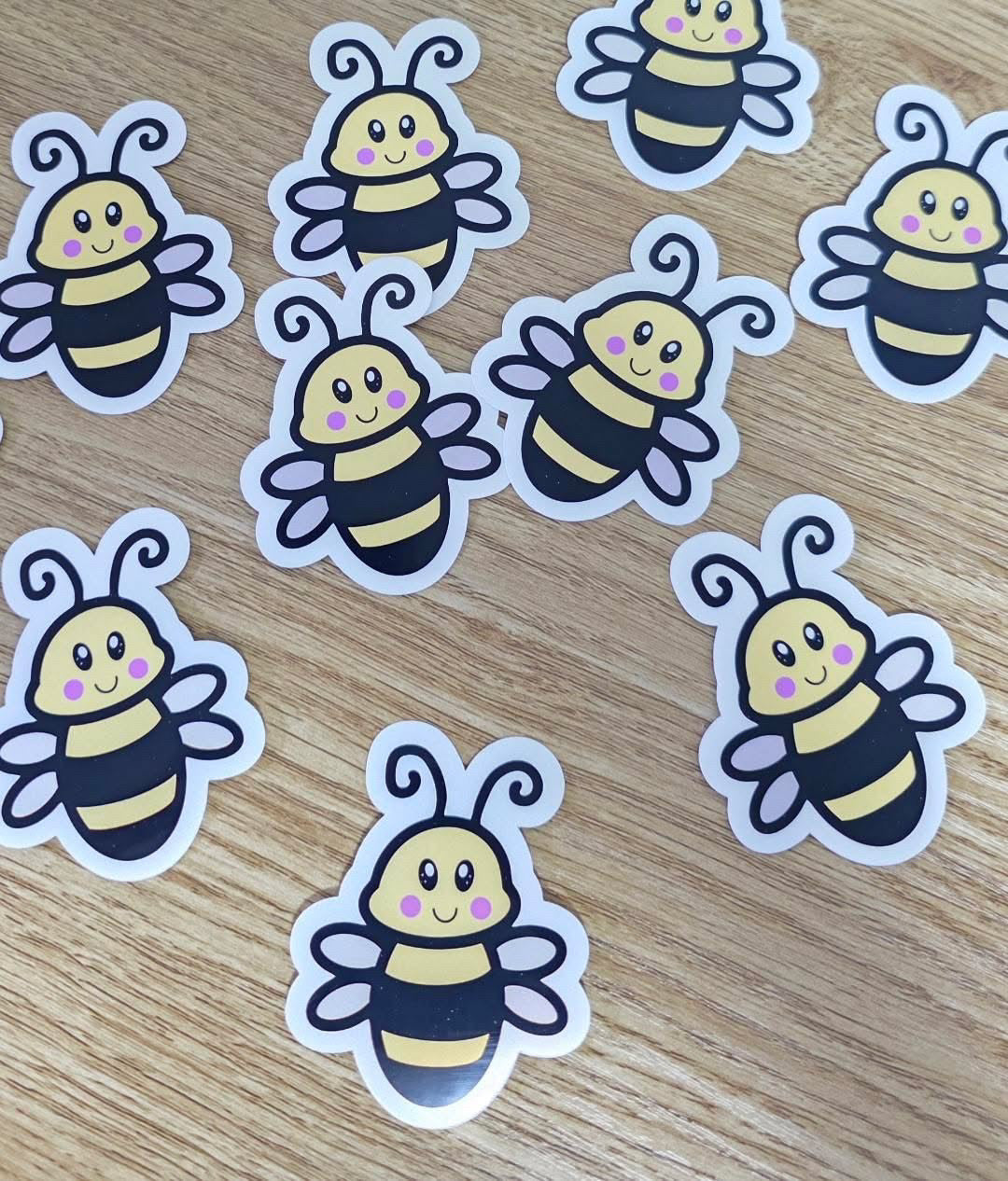 Bee-lieve vinyl sticker