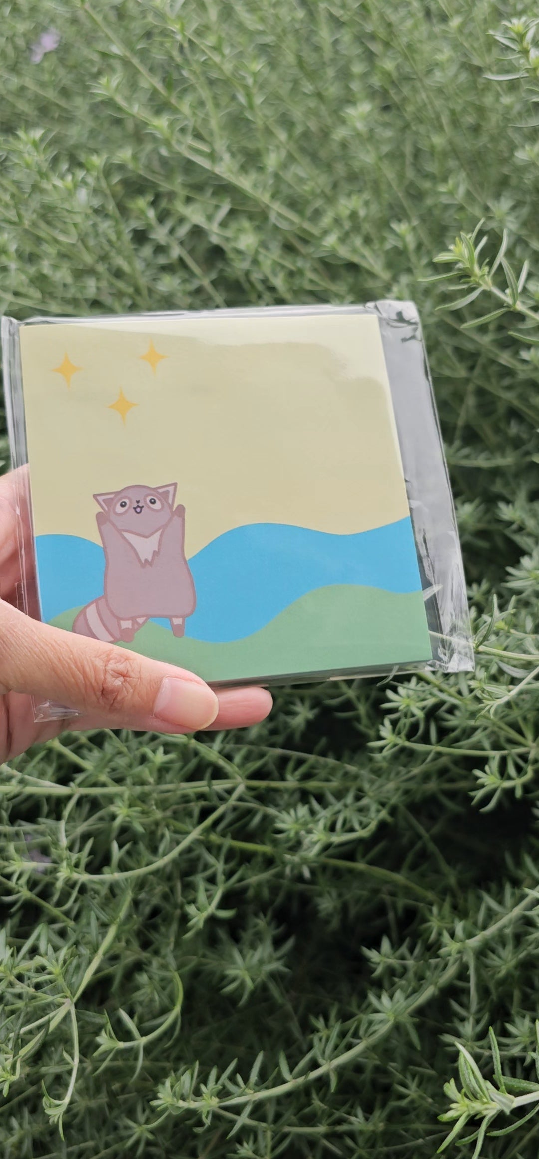 Reach the stars sticky notes
