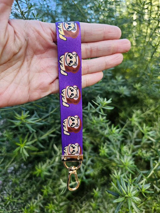 I loaf you wrist lanyard