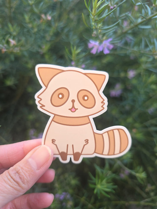 Trash panda vinyl sticker