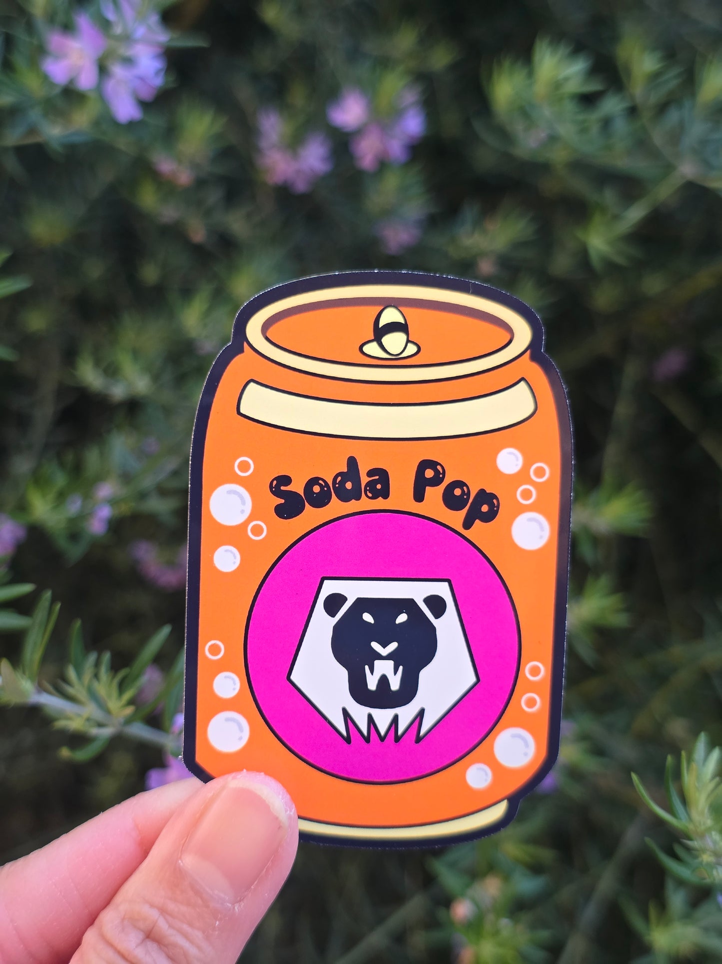 Soda Pop vinyl sticker