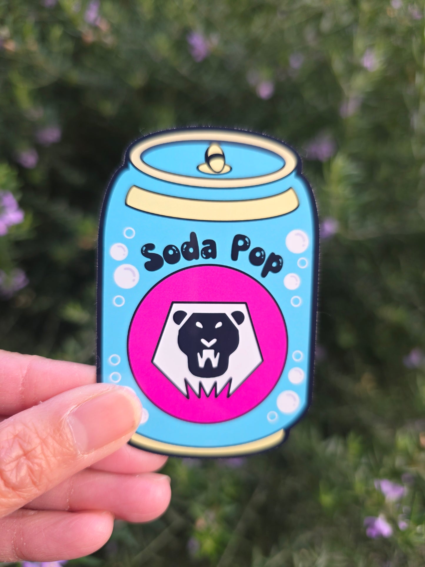 Soda Pop vinyl sticker