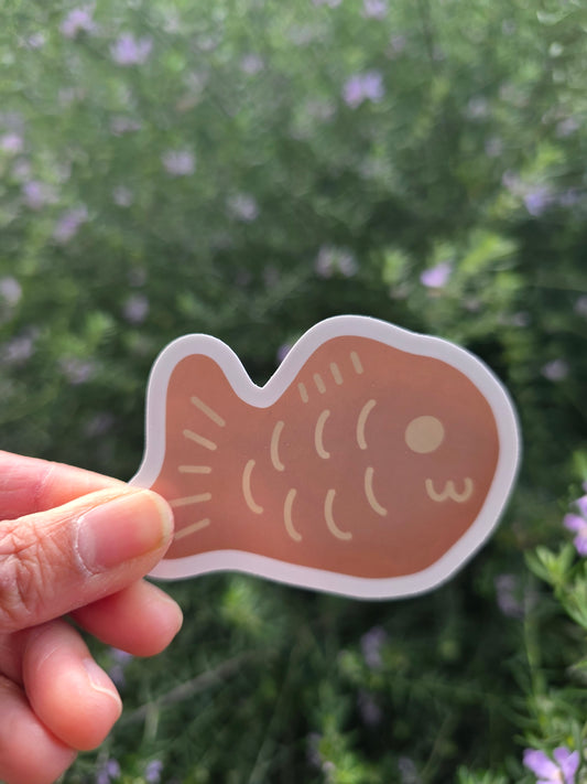 Taiyaki vinyl sticker