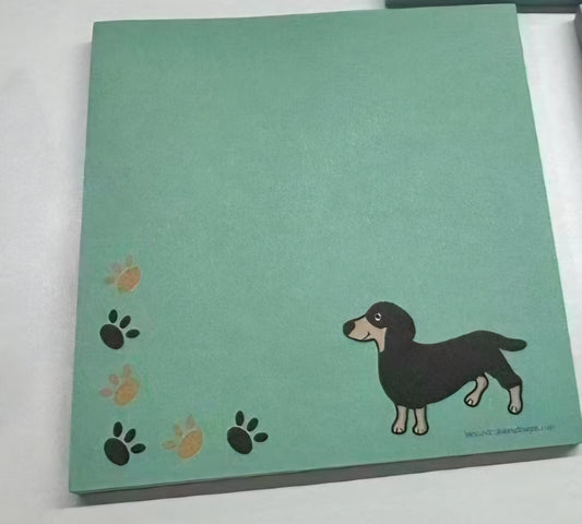 Dachshund sticky note (pre-order) arriving next week
