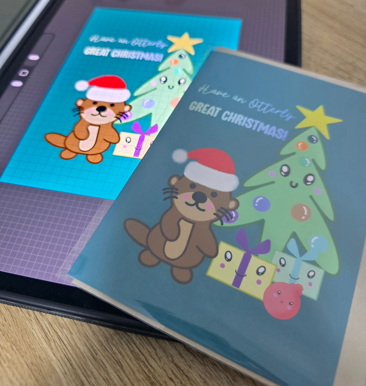 Otteroo Christmas card