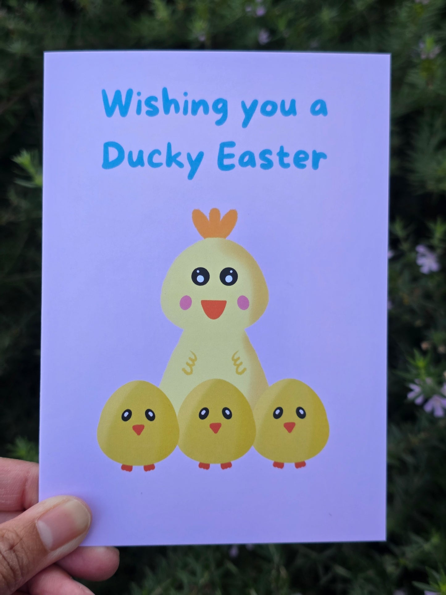 Ducky Easter Card