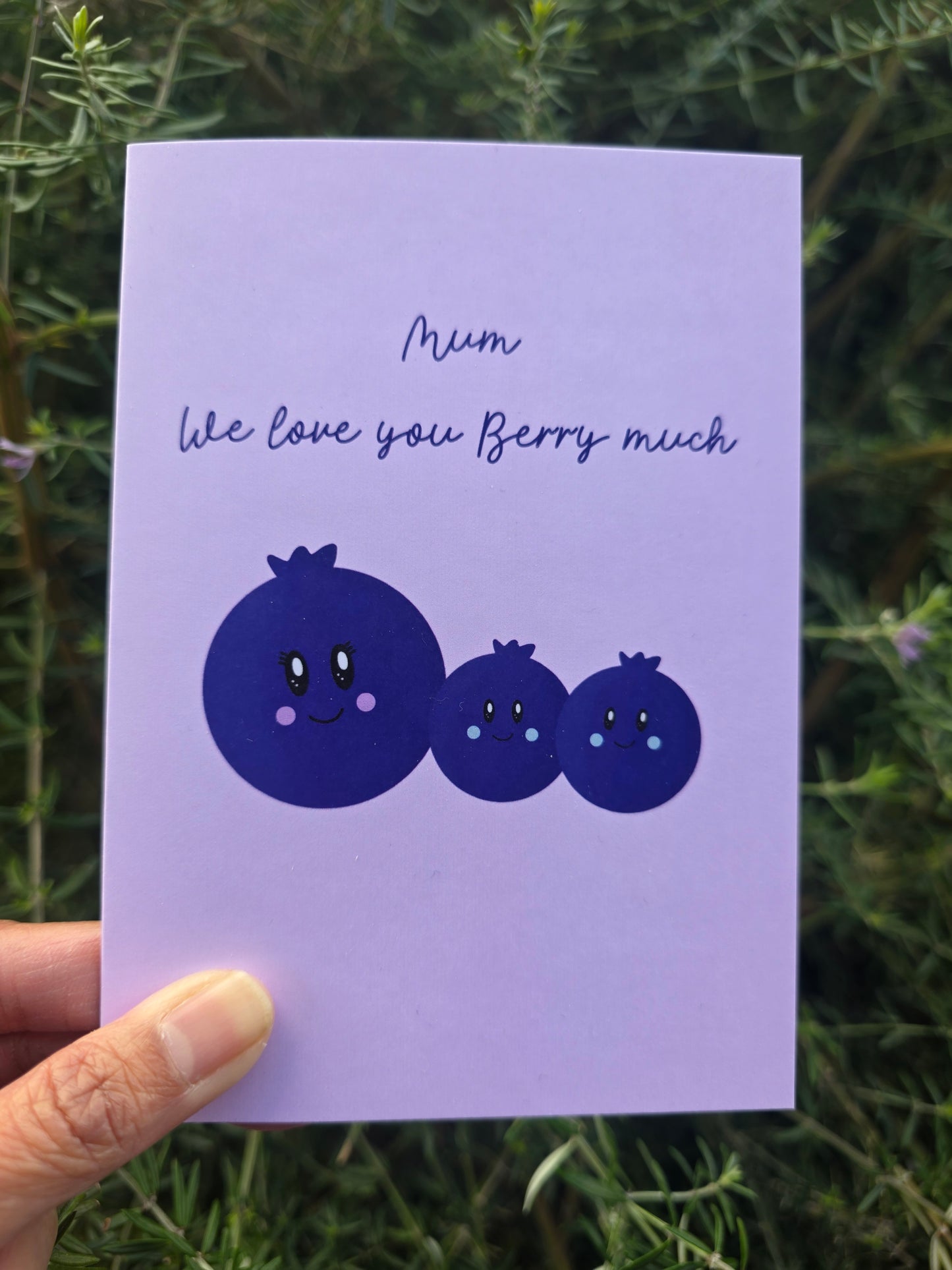 We love Berry much card