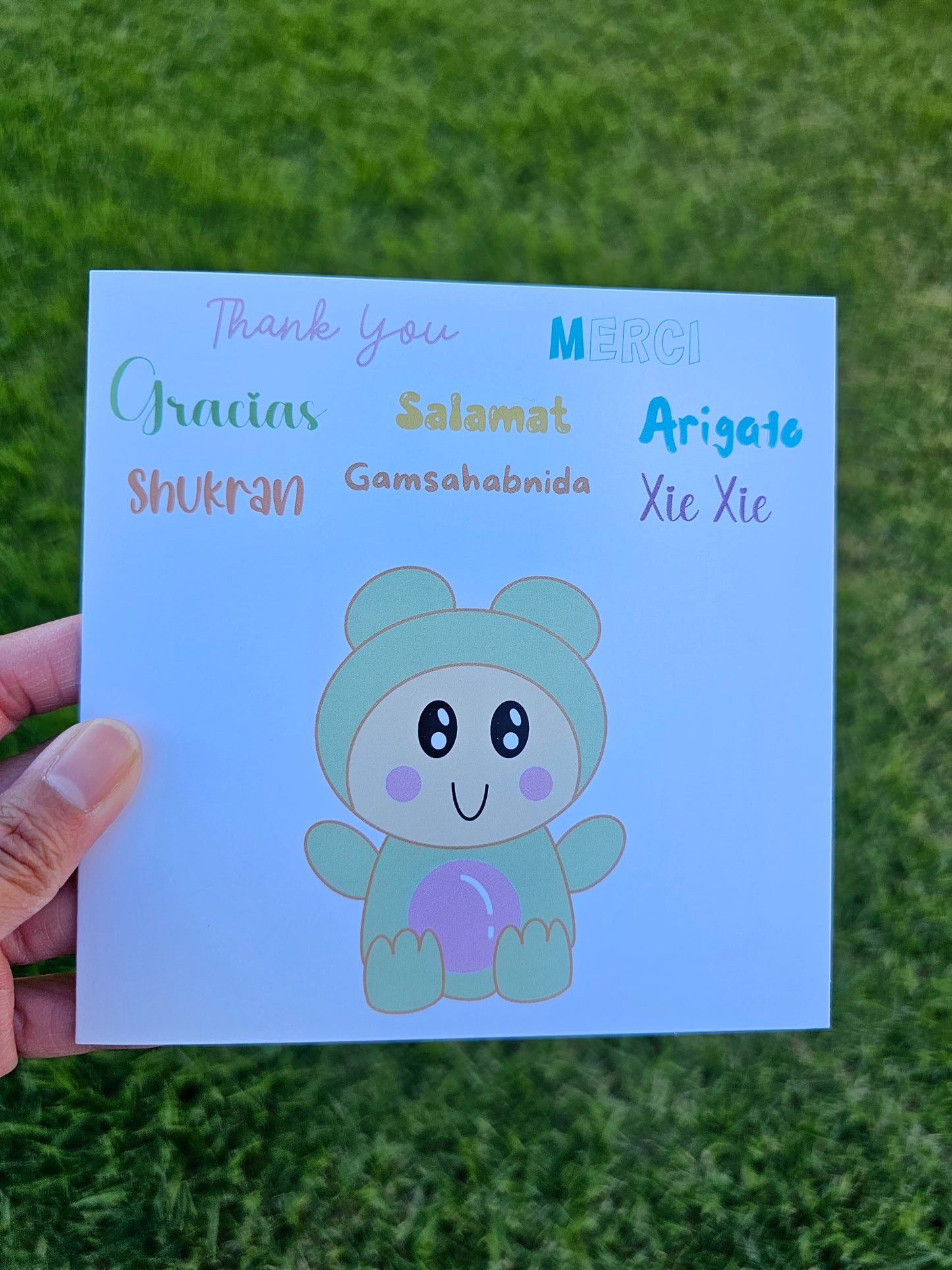 Momofoco Thank you card