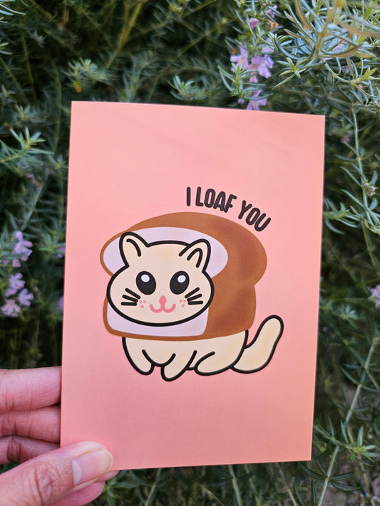 I loaf you card