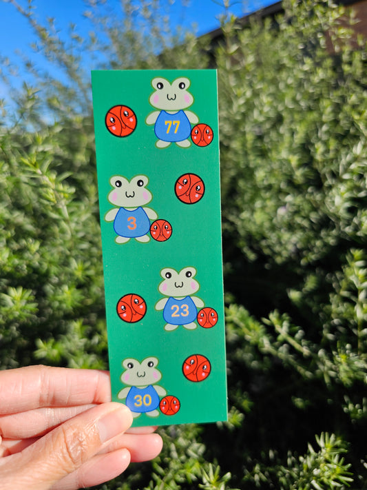 Bball Froggo bookmark