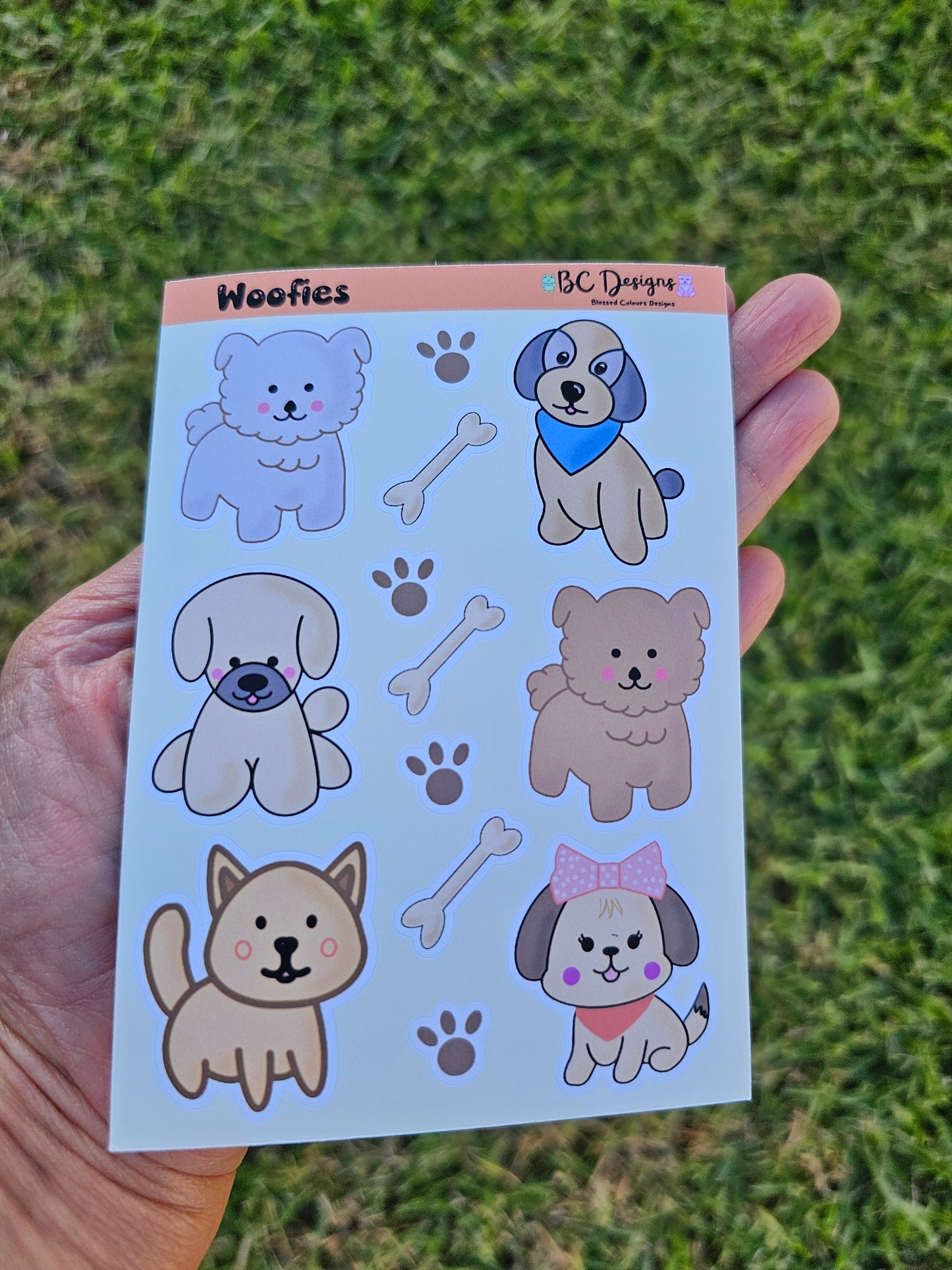 Woofies Sticker sheet  (Matte)