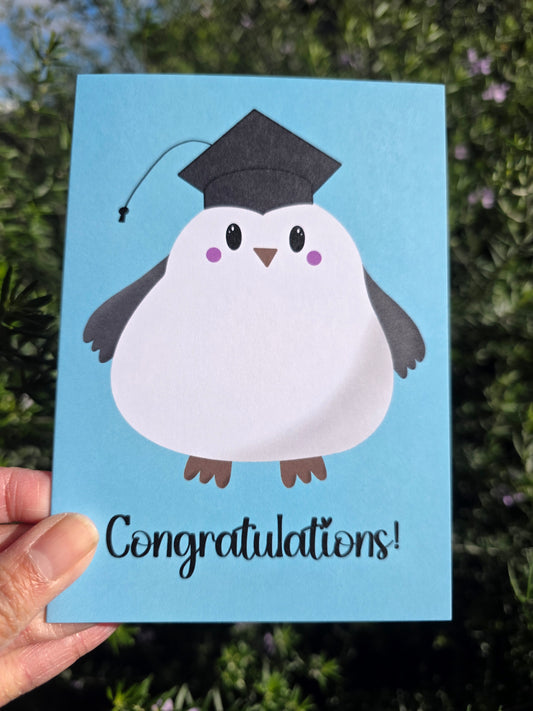 Snowie Congratulations card