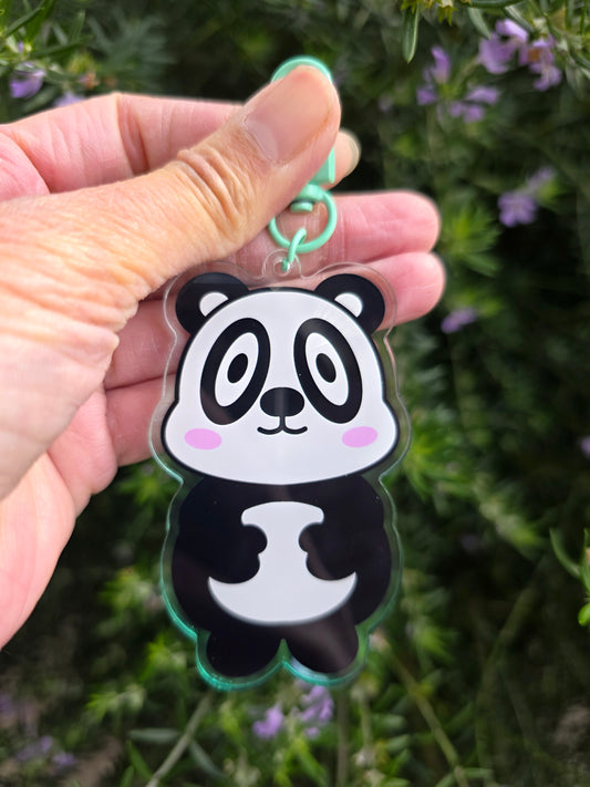 Panda Coco Keychain