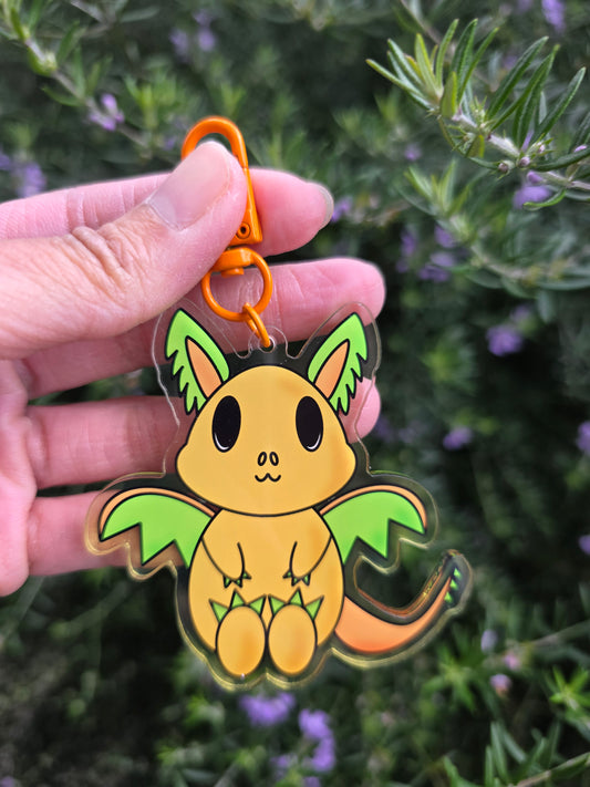 Green Droggo keychain
