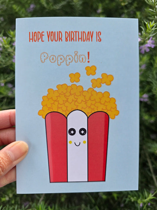 Porpcorn Birthday Card