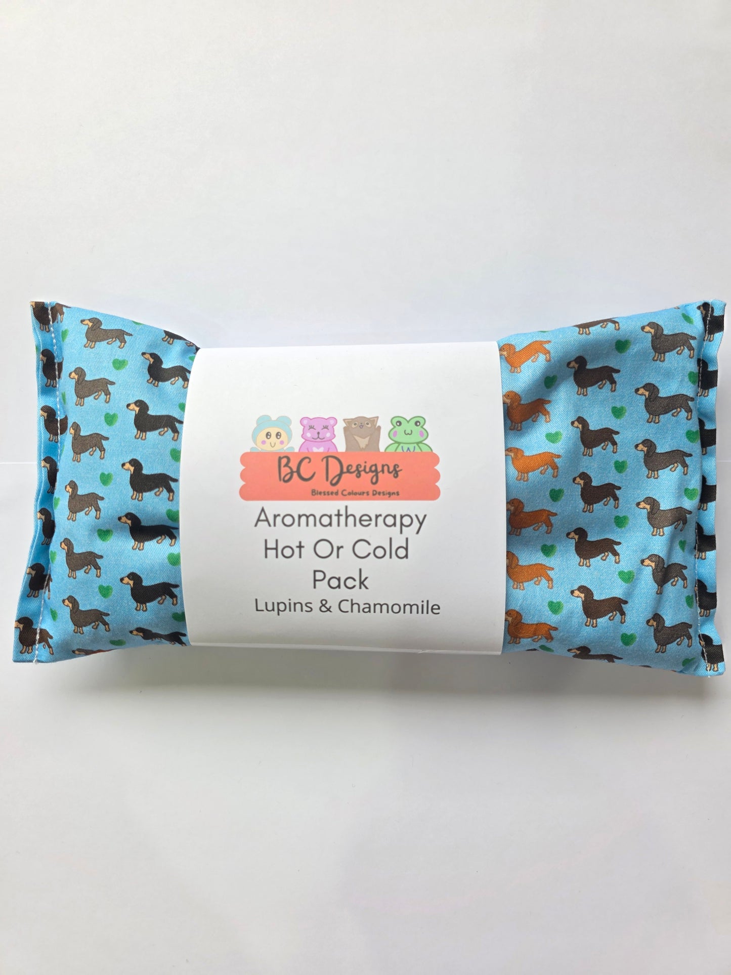 Doxie Dashi Lupins Heatpack