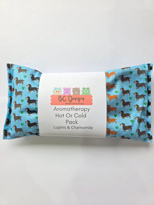 Doxie Dashi Lupins Heatpack