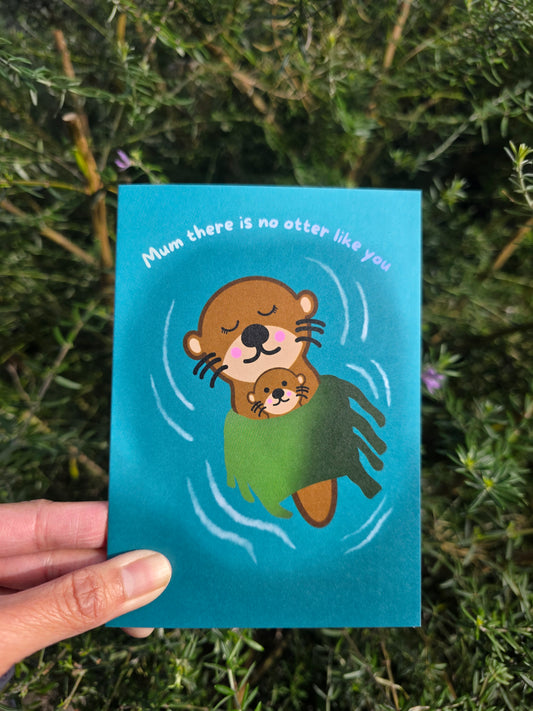No Otter like Mum card