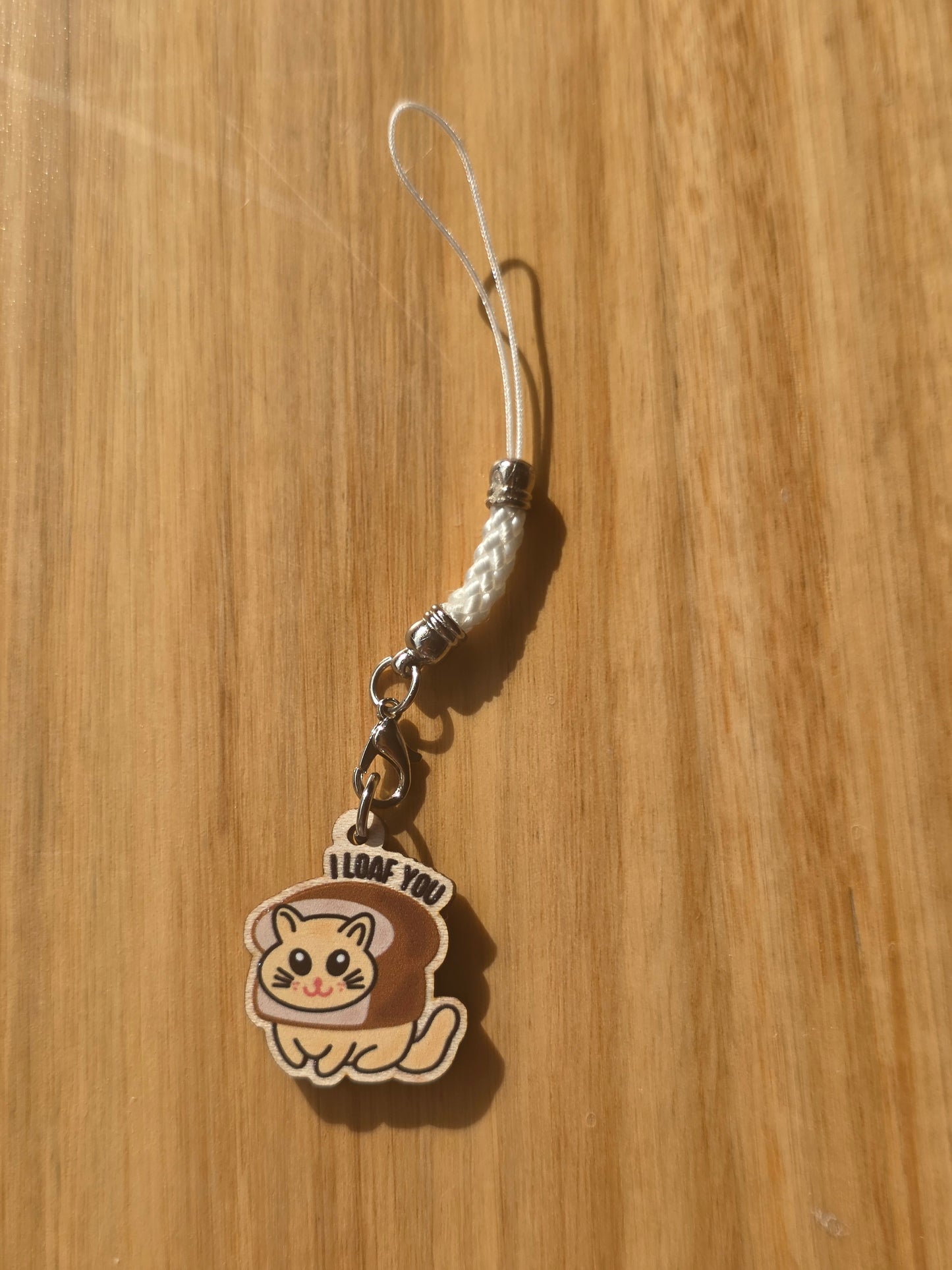 I loaf you-eco wooden charm