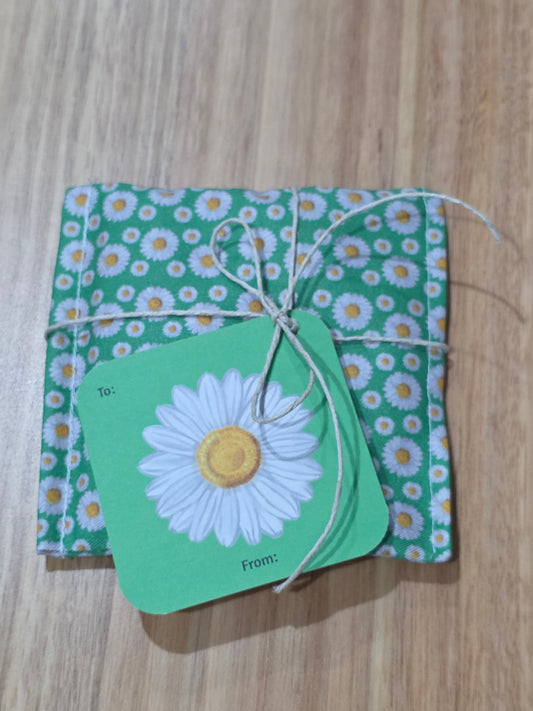 White flower naturally scented sachet